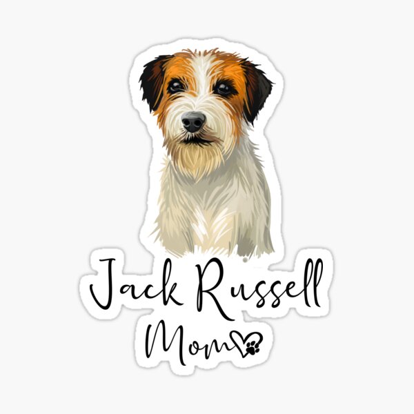 Artikelvorschau, Jack Russell Terrier Mama Hund Mutter Muttertag Geschenk entworfen und verkauft von theshirtinator.