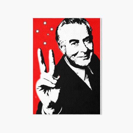 Artikelvorschau, Gough statt Che, weiß auf rot entworfen und verkauft von LizSmells.