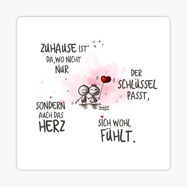 Artikelvorschau, Zuhause ist... entworfen und verkauft von KnochiART.