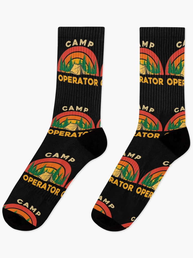 Thumbnail 1 of 5, Socks, Outdoor Lovers - Camp Operator designed and sold by sleeksy.