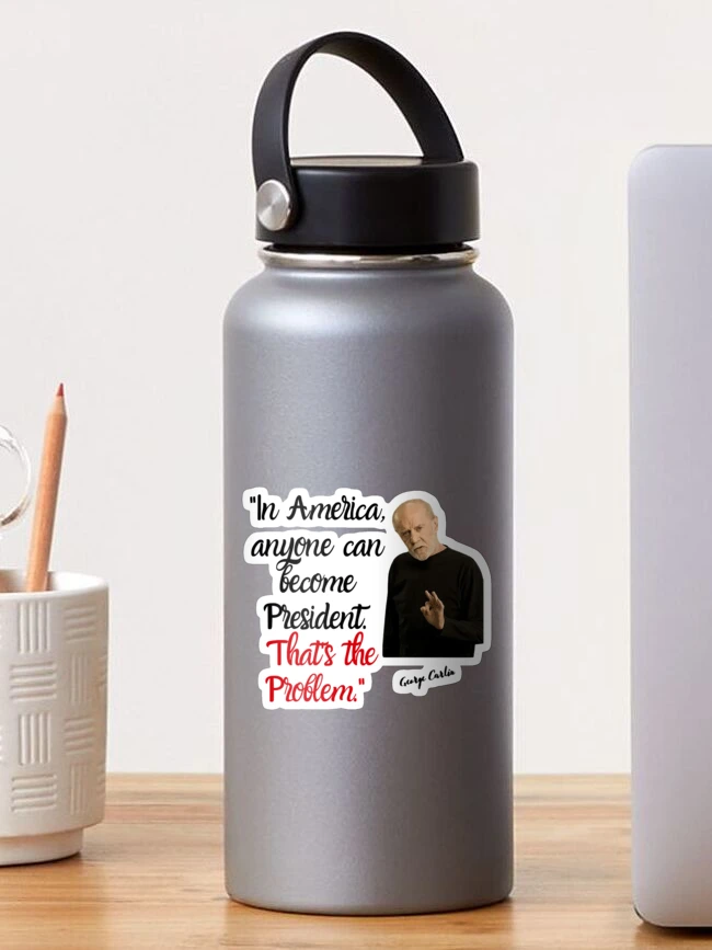 Thumbnail 1 of 3, Sticker, George carlin designed and sold by BonCornerst.