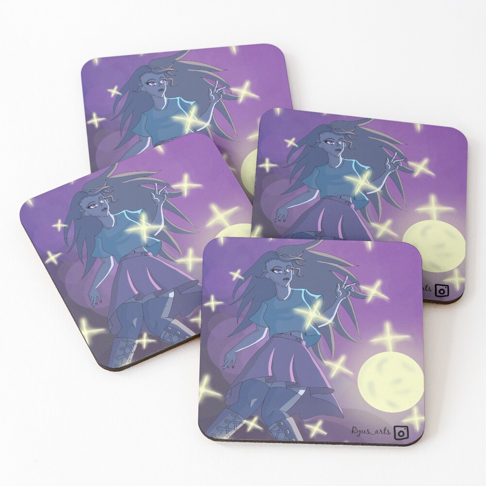 Item preview, Coasters (Set of 4) designed and sold by Ryusartsshop.