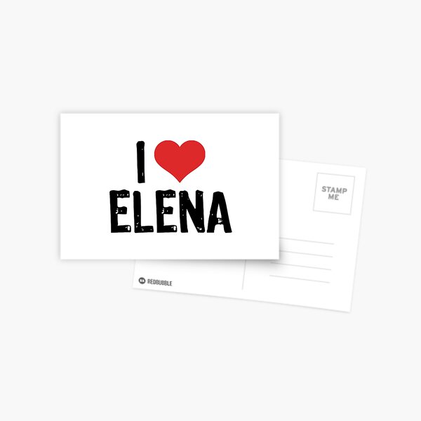 Artikelvorschau, Ich liebe Elena entworfen und verkauft von The "I Love Everything" Shop.