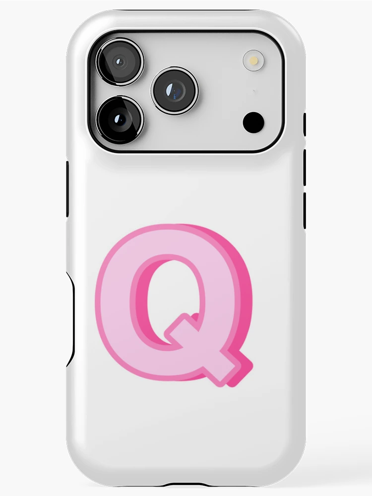 Thumbnail 1 of 4, iPhone Case, PINK Q designed and sold by CosmicCowboyy.