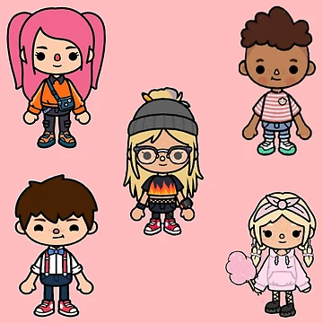 Artwork thumbnail, Toca Boca For Kids Pack by BABA ALI