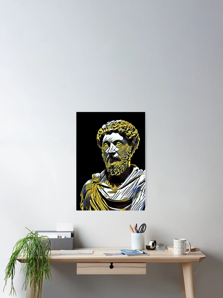 Thumbnail 2 of 3, Poster, Marcus Aurelius Artwork designed and sold by Suyogsonar25.