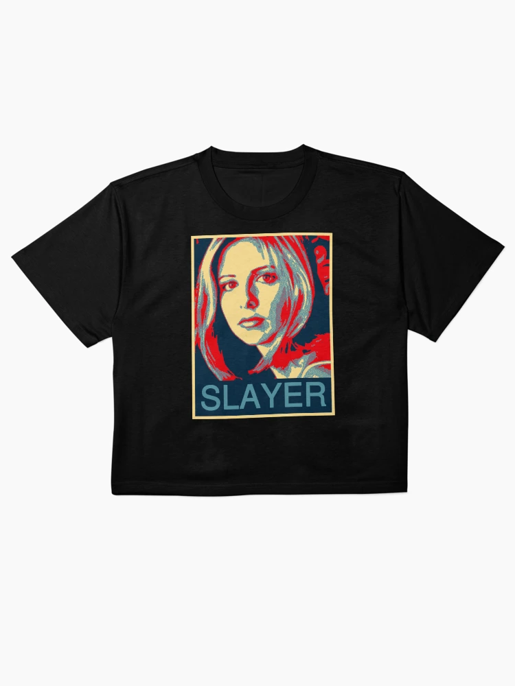 Thumbnail 1 von 4, Boxy T-Shirt, Buffy der Vampir Slayer - Obama Poster designt und verkauft von HTWallace.