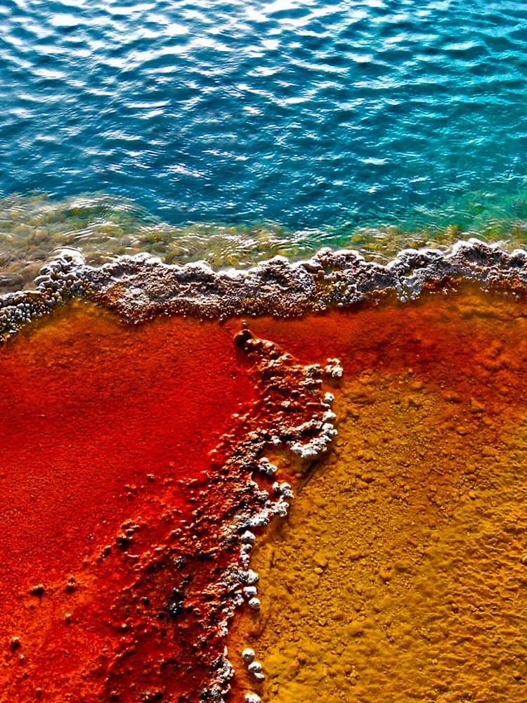 Thumbnail 4 of 4, iPhone Case, Yellowstone Geyser Pool designed and sold by questadesigns.