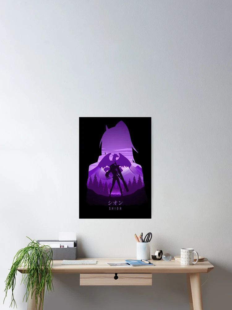 Thumbnail 2 of 3, Poster, Shion Tensura designed and sold by GlennButler27.