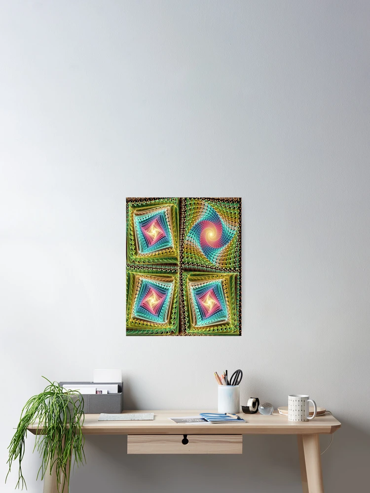 Thumbnail 2 of 3, Poster, Knitting designed and sold by gracefullizard.