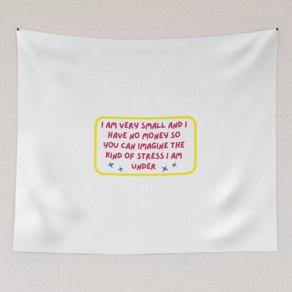 Item preview, John Mulaney Soy muy pequeño y no tengo dinero Cita designed and sold by TheSlyfoxDesign.