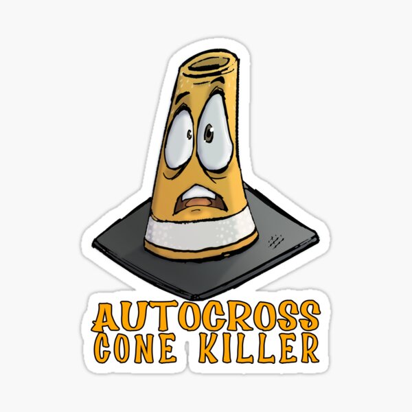 Item preview, Cono asesino de autocross designed and sold by FeralJackRabit.