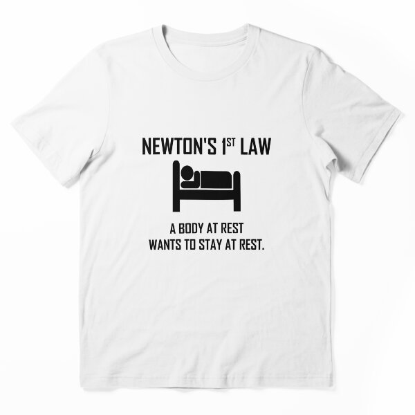 Item preview, La primera ley de Newton: broma de física divertida designed and sold by the-elements.