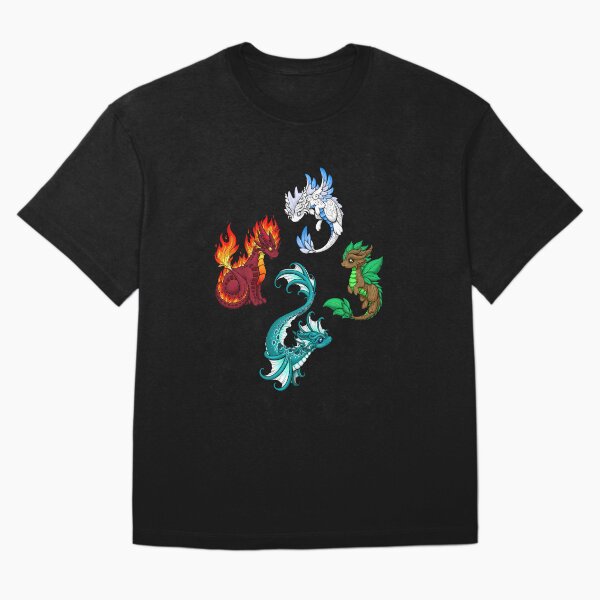 Item preview, Cuatro elementos - Dragones designed and sold by Dragons and Beasties.