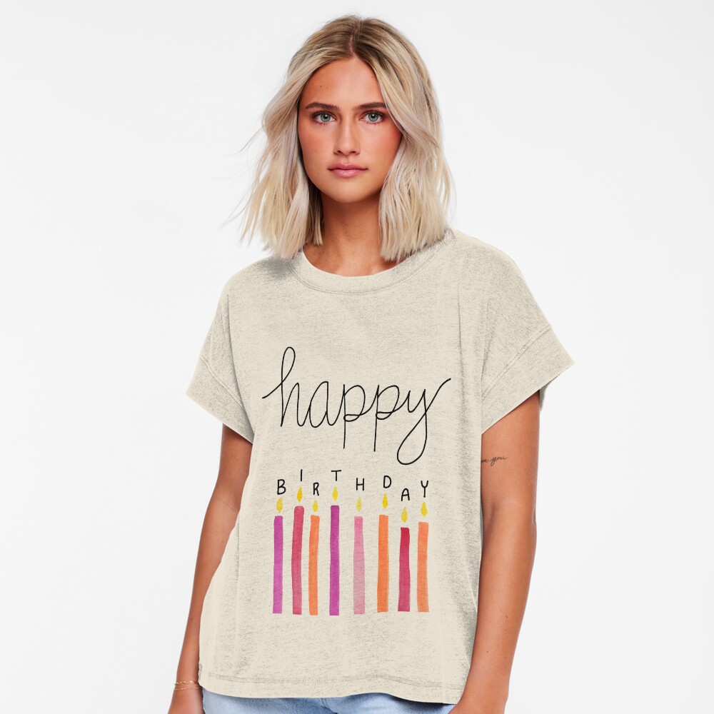 Aperçu de l'œuvre T-shirt décontracté créée et vendue par Spitfire July Doodles.