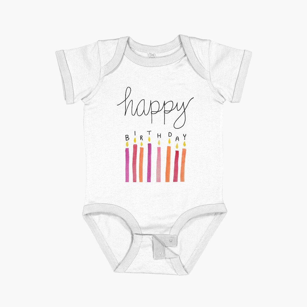 Aperçu de l'œuvre Body manches courtes créée et vendue par Spitfire July Doodles.