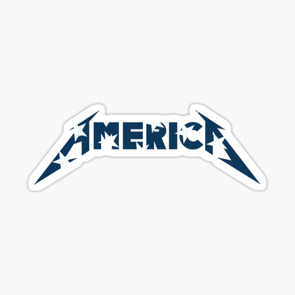 Item preview, America Design - Metallica Style designed and sold by CuttlefishG.