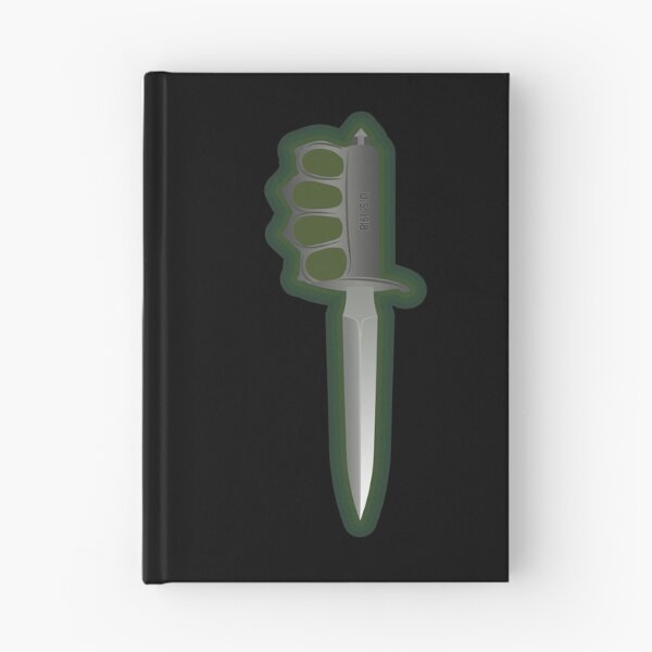 Item preview, Trench Knife with green border designed and sold by BRU Design.