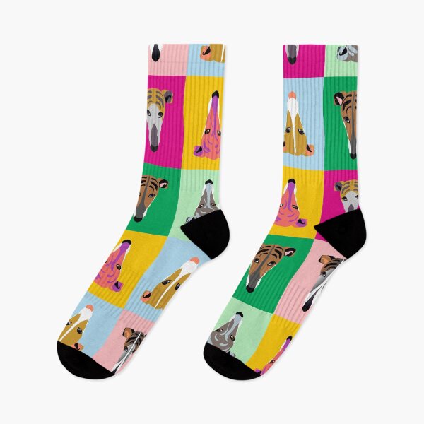 Artikelvorschau, Pop-Art-Hunden entworfen und verkauft von GREYHOUNDLOVE.