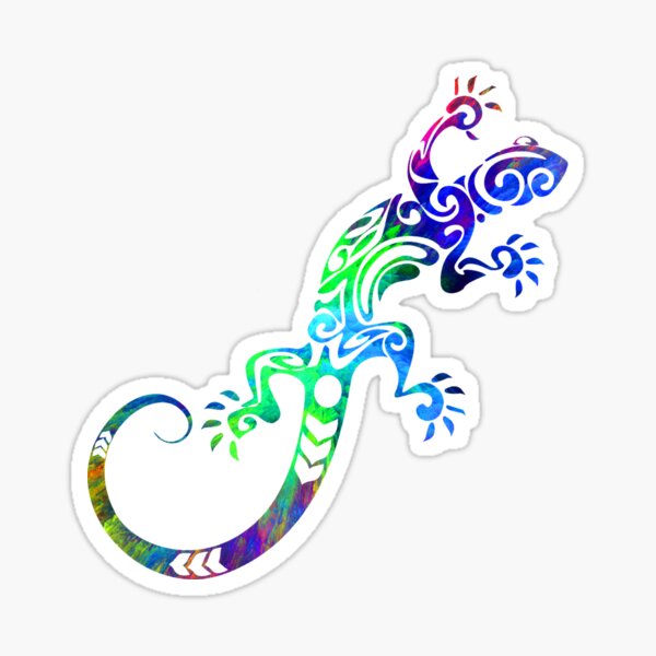 Item preview, Colorido lagarto reptil Gecko coche Auto ventana parachoques calcomanía designed and sold by Inspired Images.