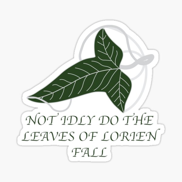 Item preview, hoja de lorien designed and sold by jordangatto.