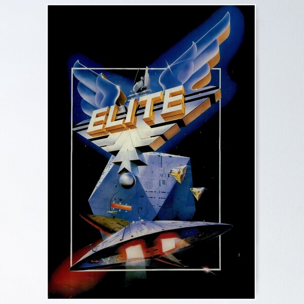 Artikelvorschau, Elite-Retro-Game-Design entworfen und verkauft von Go-Postal.