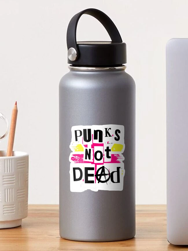 Thumbnail 1 of 3, Sticker, Punks Not Dead For Punk Rock Fans designed and sold by ZinEc.