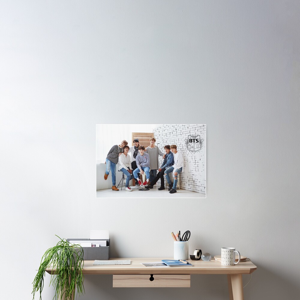 Vista previa del artículo con la obra «Póster», diseñado y vendido por yeongwonhikpop.