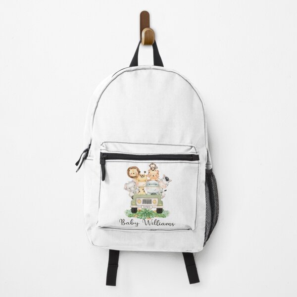Item preview, Personalized baby Williams - Baby animal safari nursery designed and sold by PERsonalthreads.