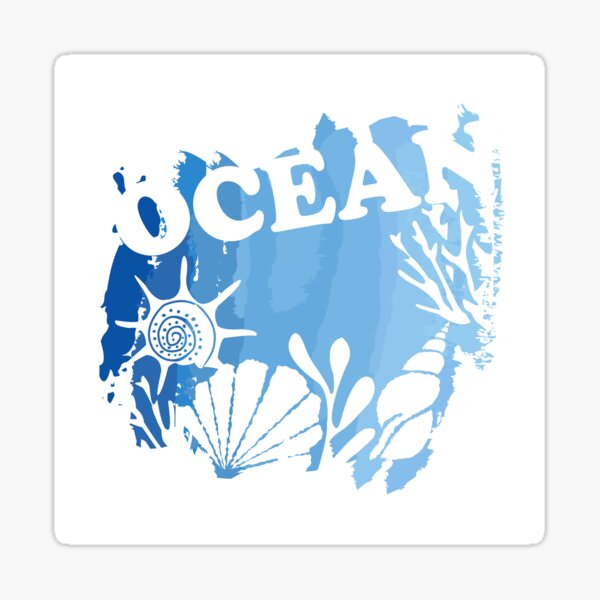 Aperçu de l'œuvre Vagues bleues de l'océan en été créée et vendue par danikaVT.