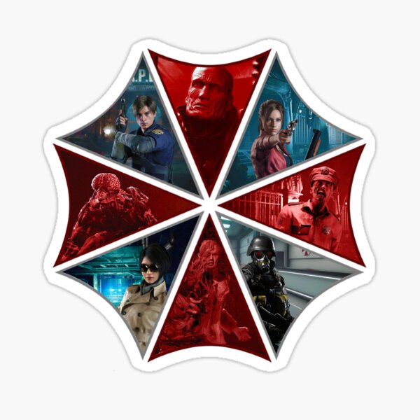 Aperçu de l'œuvre Logo parapluie Resident Evil 2 créée et vendue par Wobblechops.