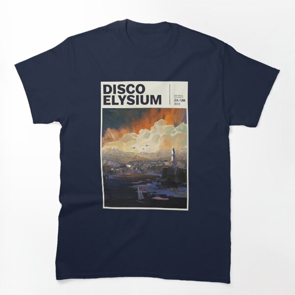 Aperçu de l'œuvre Cadeaux Disco Gaming Elysium pour femmes et hommes pour les fans de cinéma créée et vendue par IngriHahn.