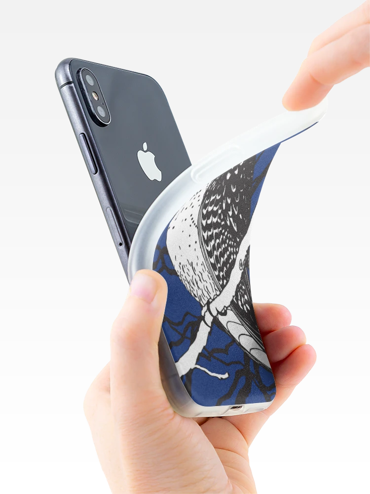 Thumbnail 4 of 5, iPhone Case, Masked owl designed and sold by topologydesign.
