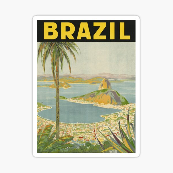 Aperçu de l'œuvre Peinture du Brésil des années 1940 créée et vendue par Luke Mckinstry.