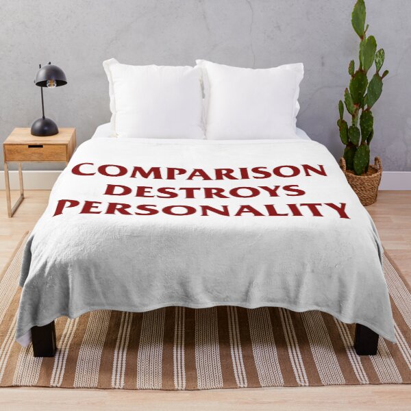 Item preview, Comparison destroys personality designed and sold by RossDillon.