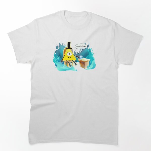 Item preview, Bill Cipher "esto está bien" edición 2022 designed and sold by rationalrash.