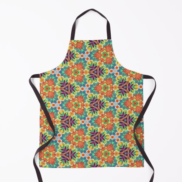 Item preview, purple bumper garden psychedelic seamless colorful repeat pattern Graphic designed and sold by Timmarshall.