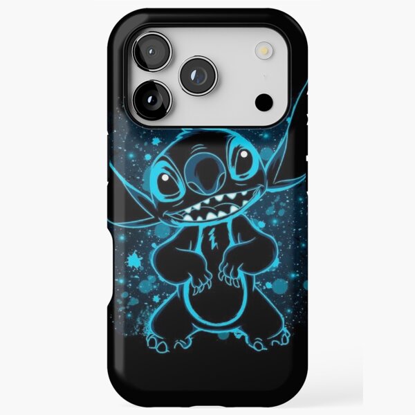 Item preview, Funda y carcasa para iPhone de colores con diseño de Stitch Funda colorida con diseño de Stitch Funda bonita designed and sold by My Kikis.