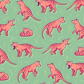 Artwork thumbnail, Thylacine 2 by Macbendigo