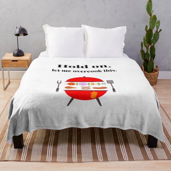 Item preview, Hold on Let Me Overcook This, funny food cooking quote, ORIGINAL Willow Days designed and sold by avit1.