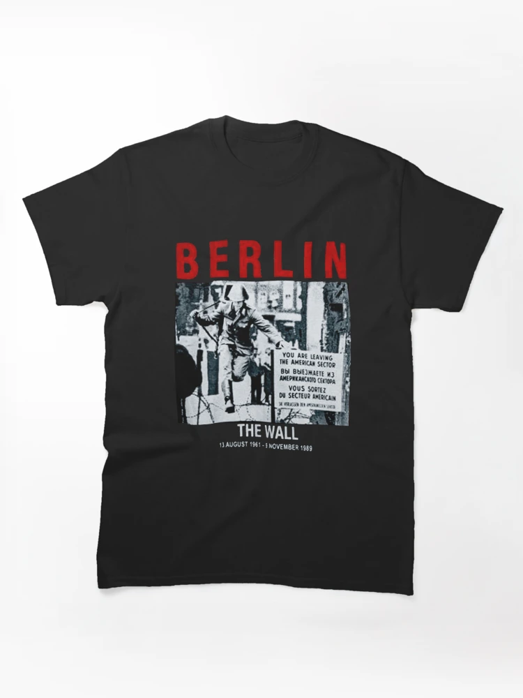Thumbnail 1 of 7, Classic T-Shirt, Berlin The Wall designed and sold by shopUgannnner.