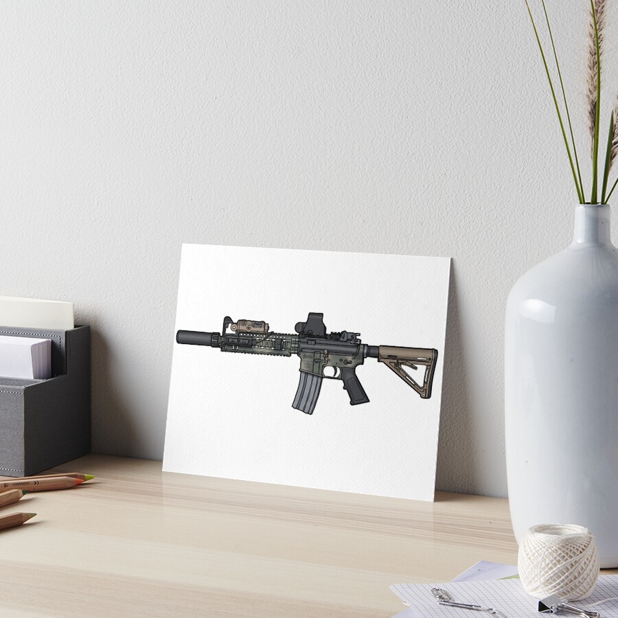 Item preview, Art Board Print designed and sold by MilspecArt.