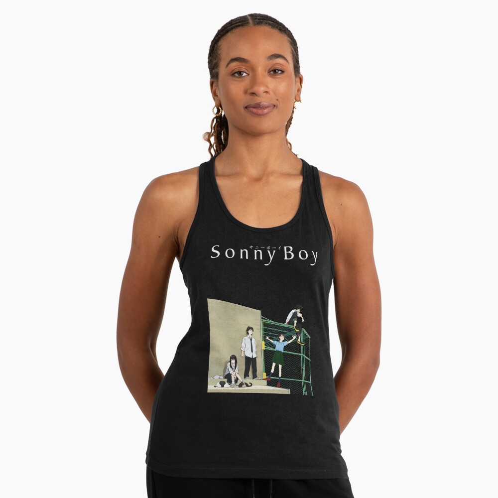 Vista previa del artículo con la obra «Camiseta con espalda nadadora», diseñado y vendido por OumaMerch.