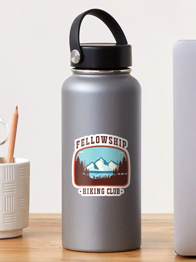 Thumbnail 1 of 3, Sticker, Fellowship Hiking Club designed and sold by magicdecor.