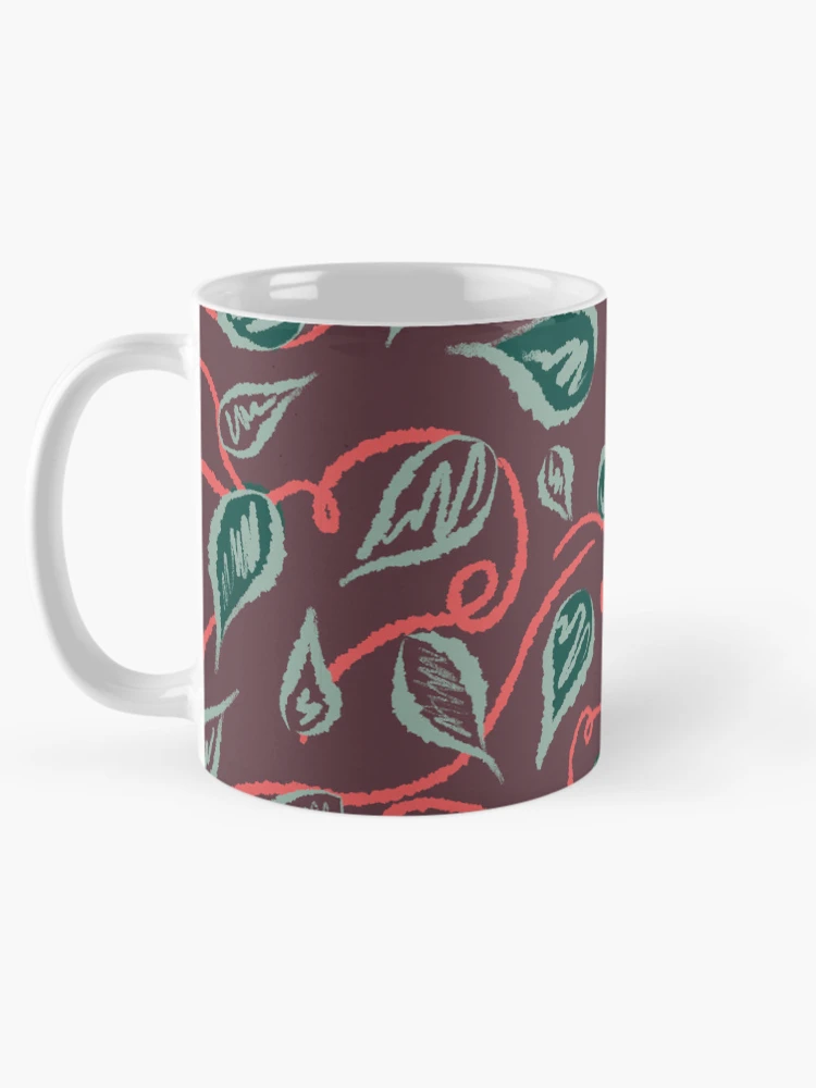 Thumbnail 5 of 6, Coffee Mug, Colour Palette Vines designed and sold by DesignsByJaycee.