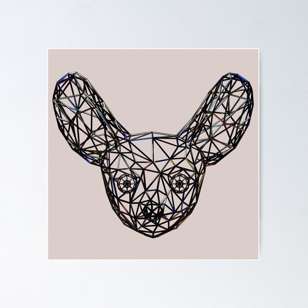 Item preview, Zorro Fennec geométrico designed and sold by CGShirts.