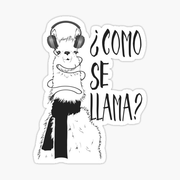 Item preview, ¿Cómo se llama? designed and sold by Alema Art.