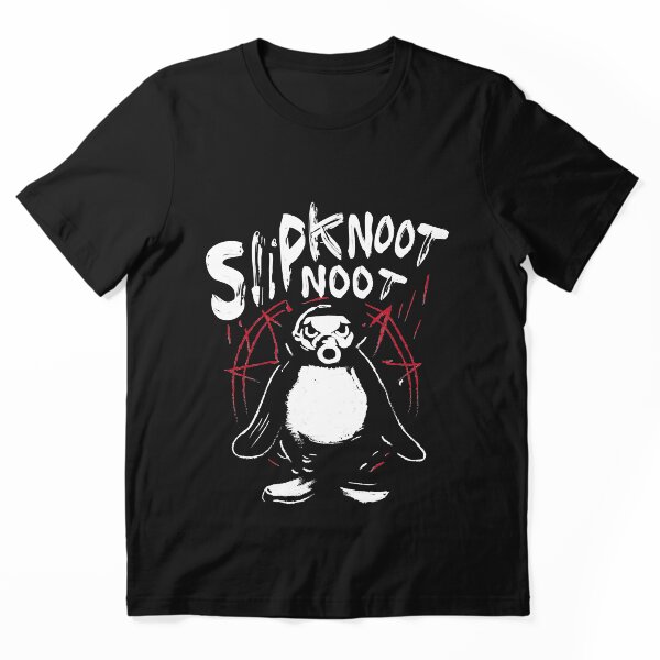 Aperçu de l'œuvre Slipknoot noot pingouin death metal goth hard rock créée et vendue par DANNIEGOLDEN.