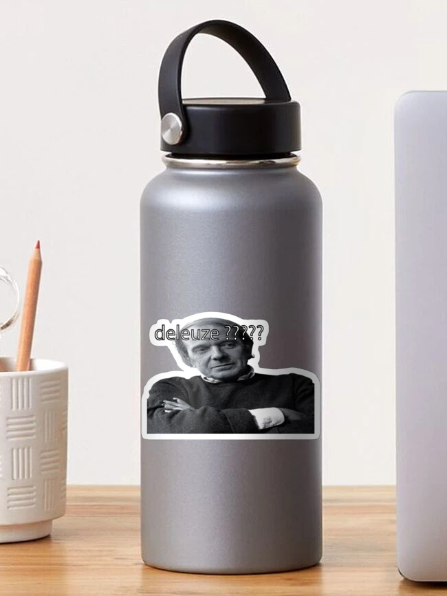 Thumbnail 1 of 3, Sticker, DELEUZE ???? designed and sold by HeatMarket.