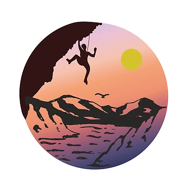 Artwork thumbnail, Rock Climbing by lumen2a